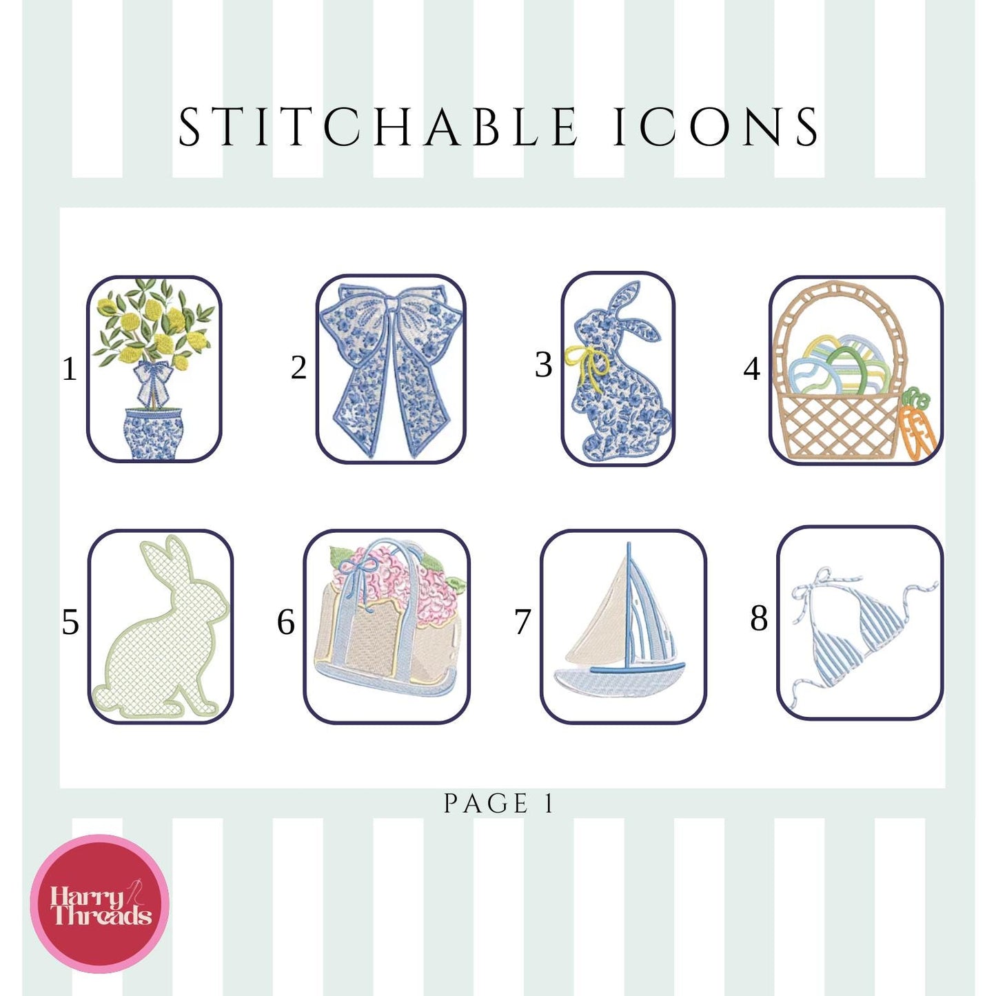 Monogrammed Wreath Sash | Custom Embroidered Door Ribbon | Classic Southern Front Door Decor